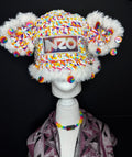 EDM INZO rainbow Bucket hat